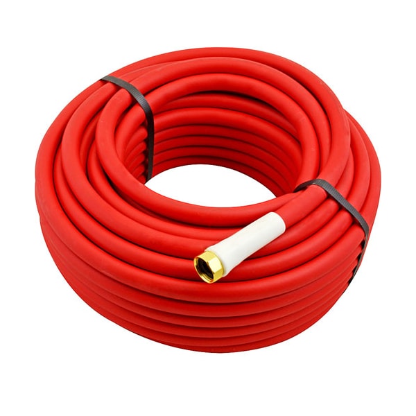 100'   Red Commercial Hose